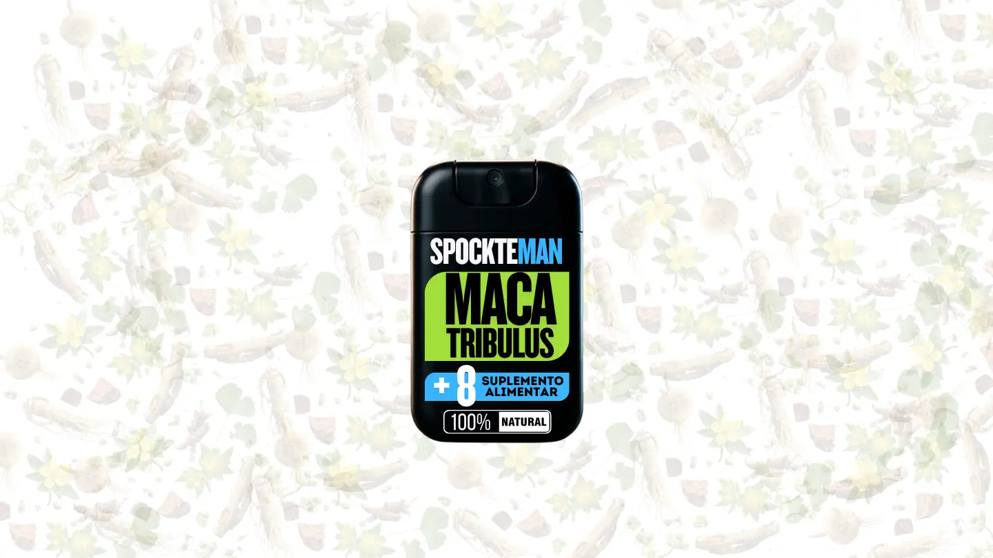 Spockte! Su suplemento alimentar de bolso.